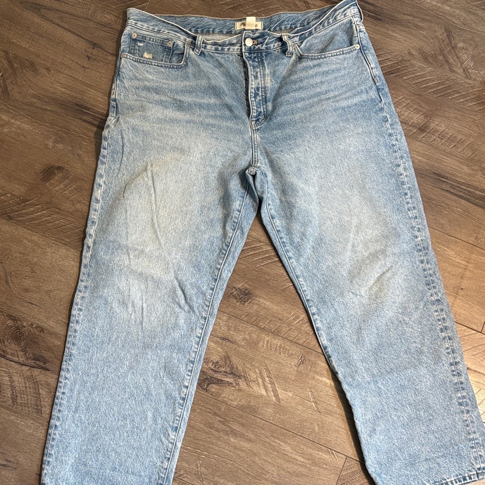 Madewell Light Blue Straight Leg Jeans